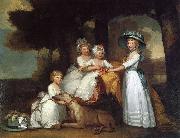 Gilbert Stuart The Children of the Second Duke of Northumberland painting